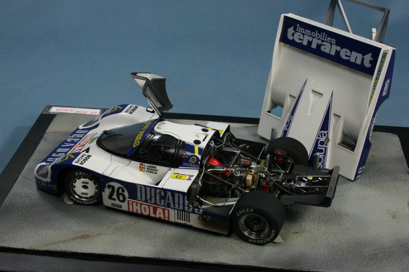 Porsche 956B #26.  24 Horas de Le Mans 1985 (Tamiya 1:24)