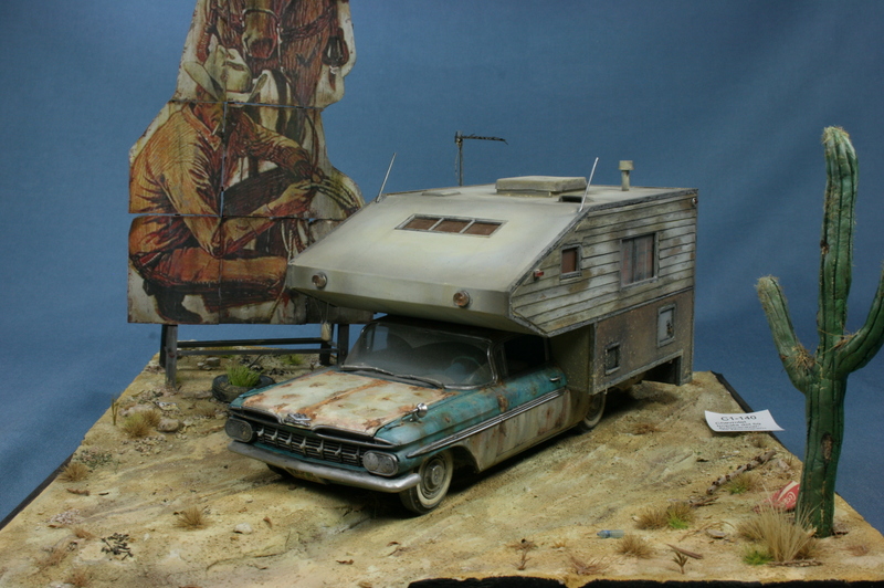 Chevrolet Impala del 59 Autocaravan, de Monogram