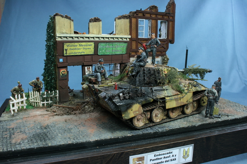 EMBOSCADA  PANTHER AUSF A y comando del SAS.
