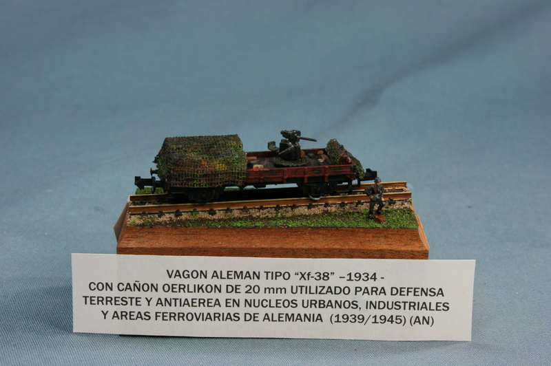 VAGON ALEMAN TIPO XF-38, 1934.