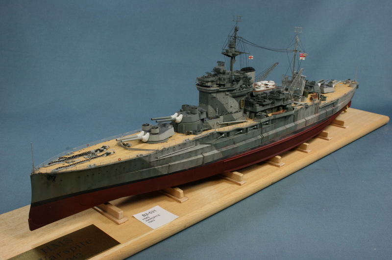 HMS WARSPITE 1943