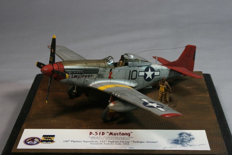 P 51 D MUSTANG El del teniente Spurgeon N. ellington