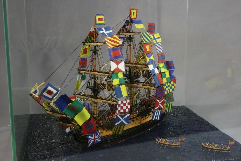 Navío empavesado 1802