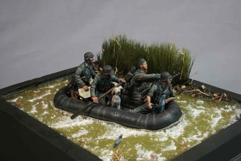 Cruzando el Volchow 1941