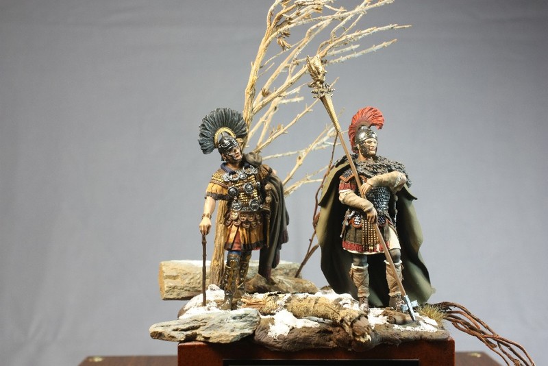 LUCIUS SERTORIUS FIRMUS (CENTURIÓN) Y QUINTUS SERTORIUS FIRMUS (AQUILIFER) - HERMANOS EN LA LEGIÓN CLAUDIA PÍA FIDELIS.