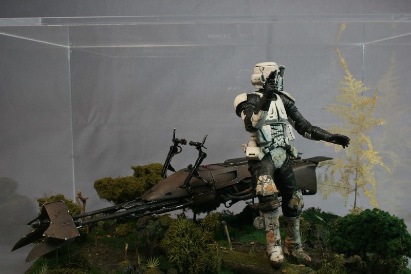 Scout Trooper +Speeder Bike