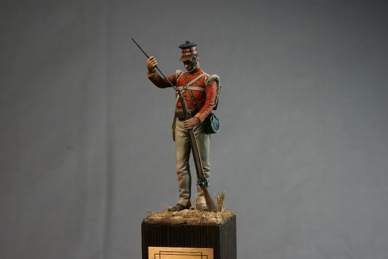 PRIVATE 91ST FOOT REGT. CAPE WARS 1846. SUDÁFRICA. Display Imperio Británico