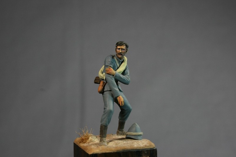 ENGLISH SOLDIER. ABYSSINIA 1868 / Display Imperio Británico