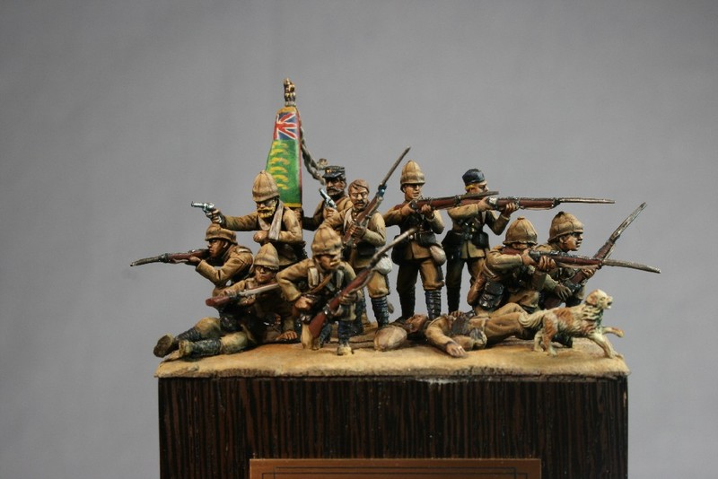 BATALLA DE MAIWAND 1880 /Display Imperio Británico