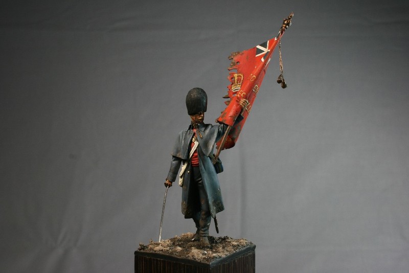 ENSIGN, GRENADIER GUARDS, INKERMAN, CRIMEA 1854 / Display Imperio Británico