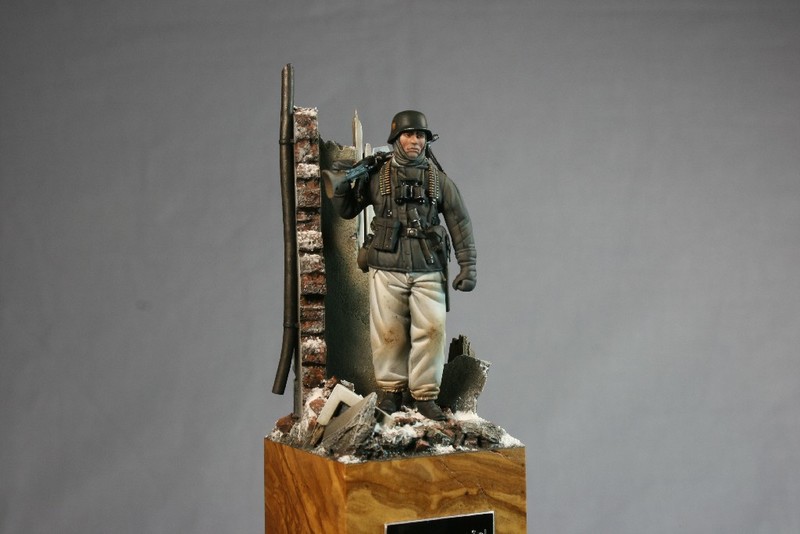 Soldado Español de la División Azul Frente el Este 1942