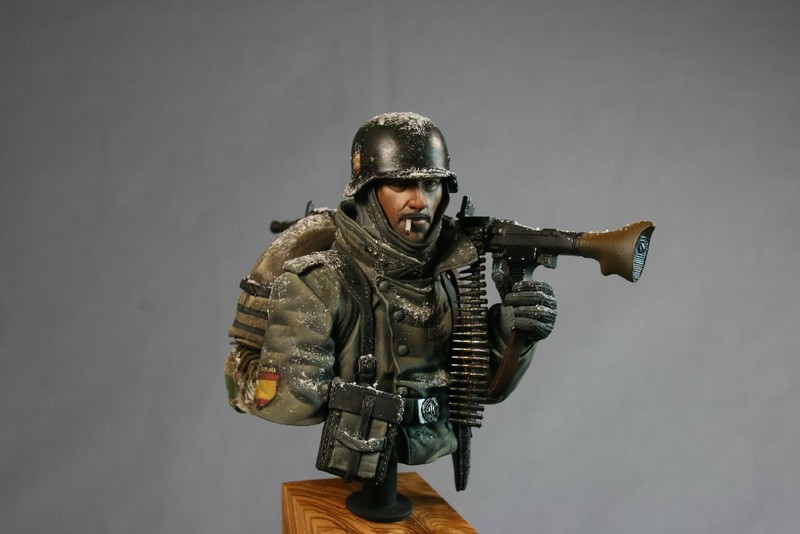 Soldado Español de la División Azul Novgorod 1942