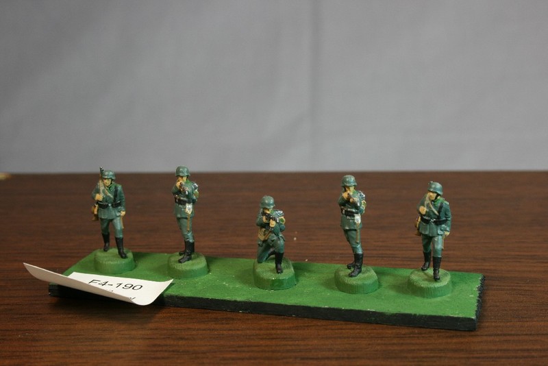 Infantería alemana (5 soldados).