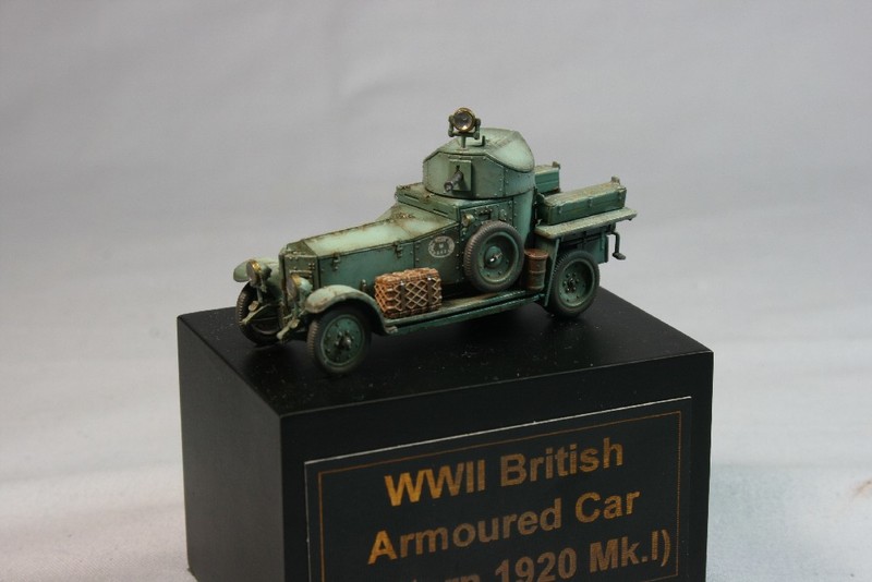 WWII British Armoured car. Pattern 1920 MKI