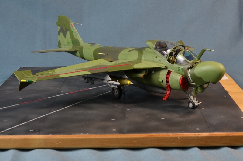 A-6E TRAM Intruder camuflaje experimental