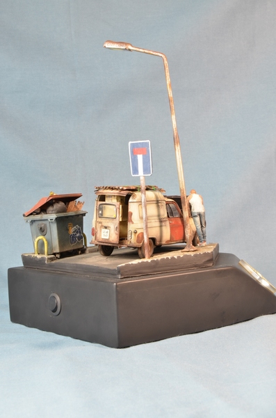 Renault 4 averiado 