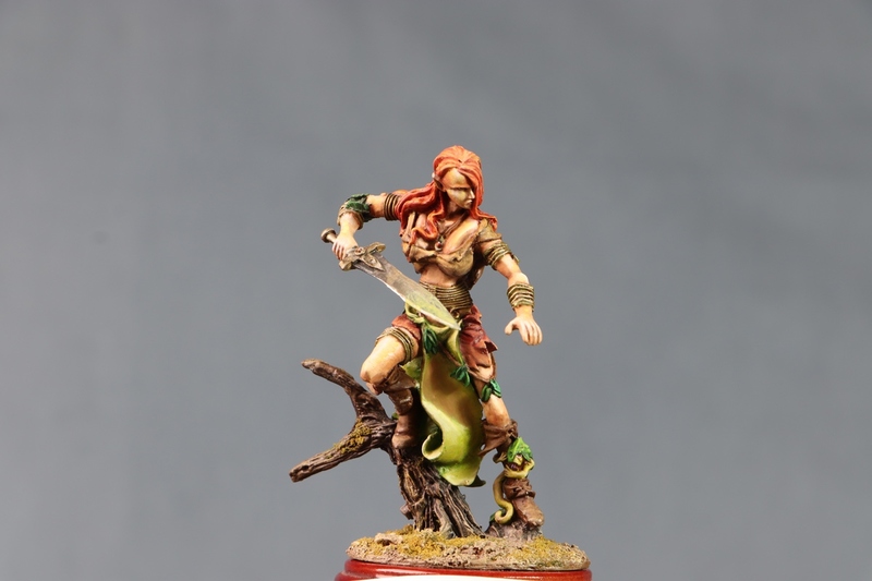 La elfa guerrera
