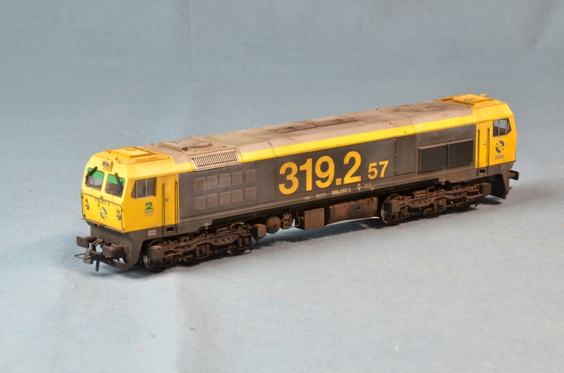 Renfe 319 (weathering)