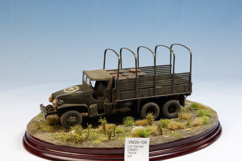 U.S TON 6x6 CARGO TRUCK