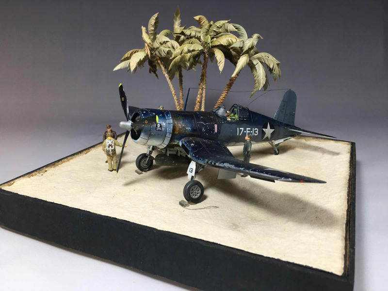  F4U Corsair . Henderson Field .Guadalcanal 1942/1943