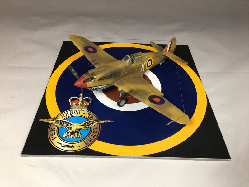 CURTISS P-40B WARHAWK