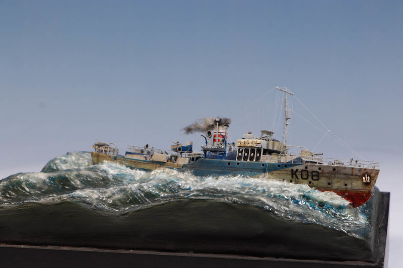 HMS "Spiraea" Flower class corvette (K08)
