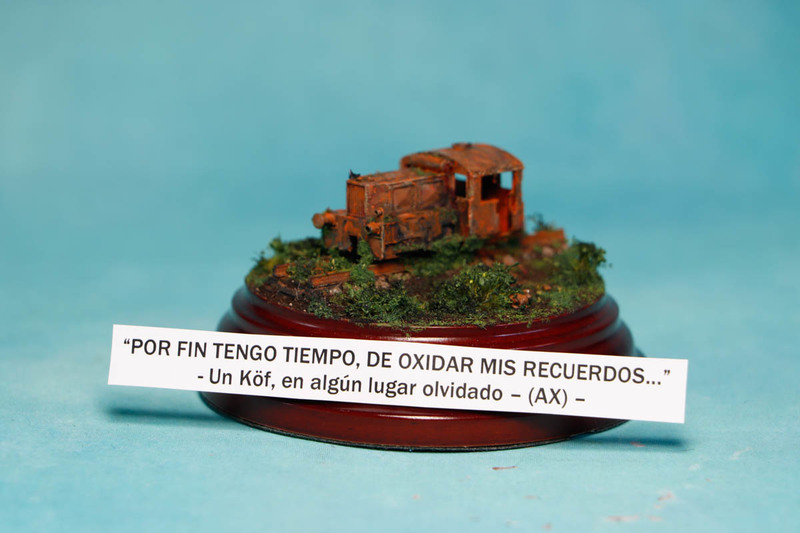 "POR FIN TENGO TIEMPO,, DE OXIDAR MIS RECUERDOS "UN KOF EN ALGUN LUGAR OLVIDADO"