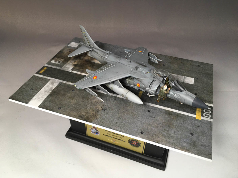 HARRIER AV-8B II PLUS, 9ª Escuadrilla Armada española.