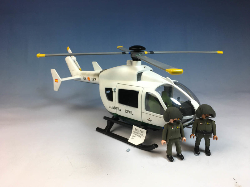 HELICÓPTERO PLAYMOBIL SERVICIO AÉREO GUARDIA CIVIL