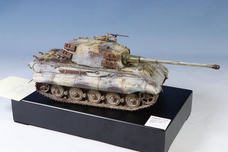 Tanque Pesado Alemán  Sd.Kfz.182 King Tiger (Henschel Turret) con Zimmerit