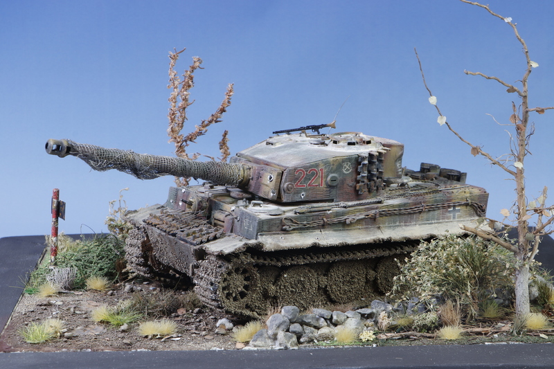 Panzer Tiger I . Batalla de Anzio. 1944