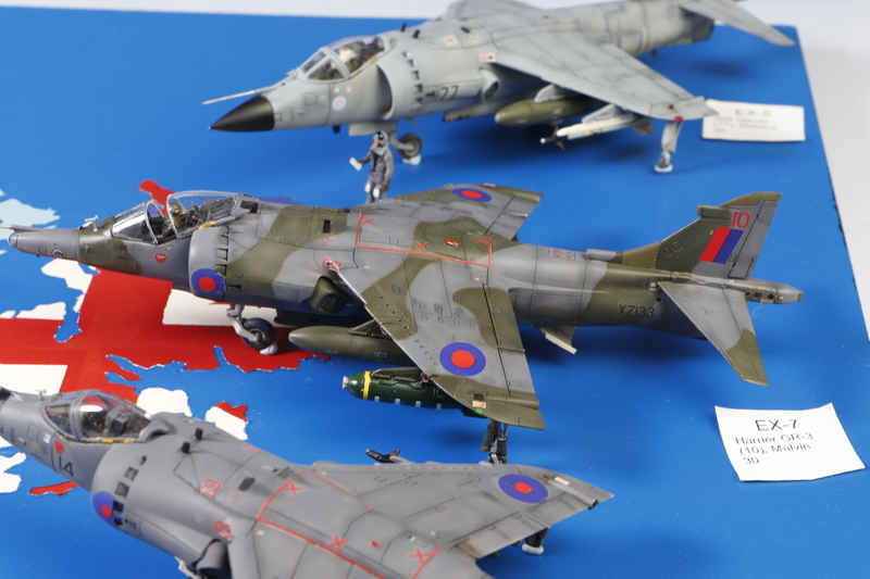 Harrier GR-3 (10), Malvinas 1982