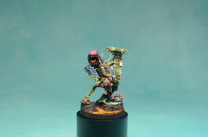 Heraldo de Nurgle. El gaitero.