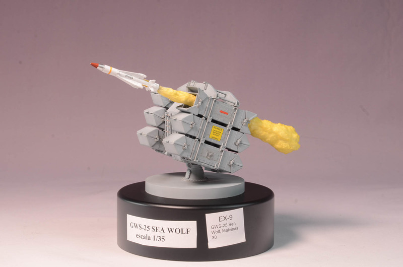 GWS-25 Sea Wolf, Malvinas 1982