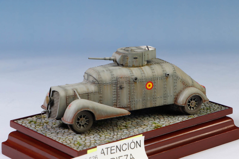 Hispano Suiza blindado MC-3 1:56 Minairons