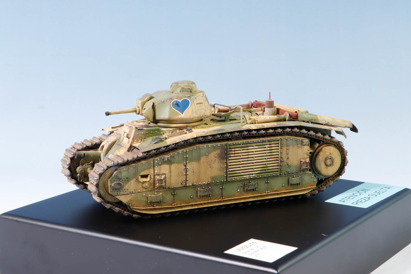 Char B1, 2º división acorazada Francesa 1940