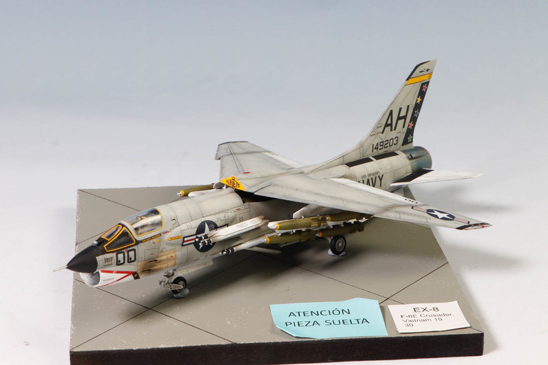 F-8E Crusader, Vietnam 1966.