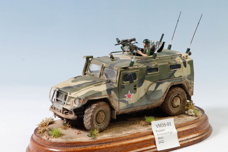Russian Armored High-Mobility Vehicle Tiger GAZ 233014 STS