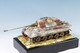 Tanque Pesado Alemán  King Tiger ,camuflaje invernal.