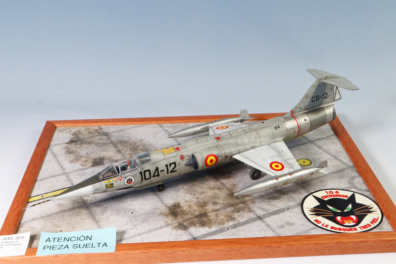 Lockheed F-104 Starfighter. 104 escuadrón del ejercito del aire.
