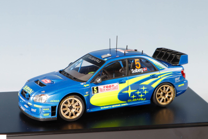 Subaru WRC 2005 Burns