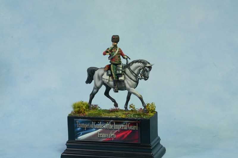 Trumpet of guides of imperial guard
