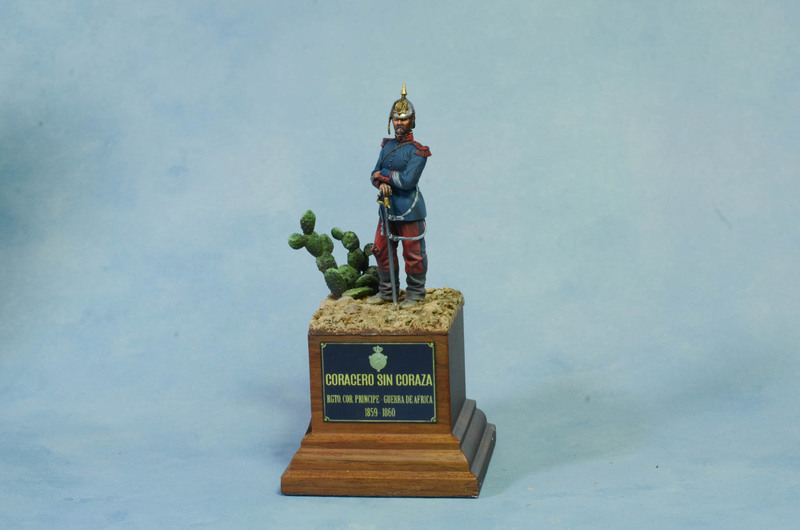 CORACERO SIN CORAZA. REGT. COR. DEL PRÍNCIPE.
