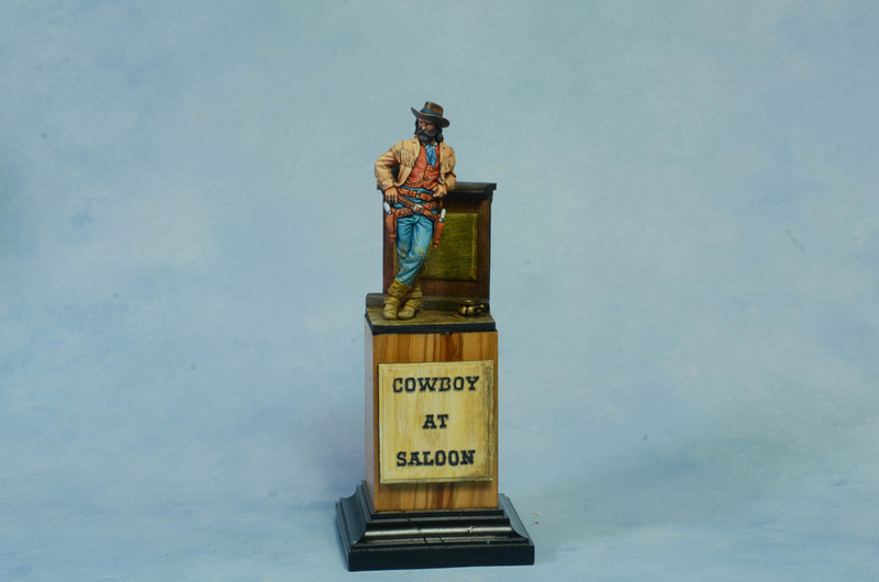Cowboy at Saloon