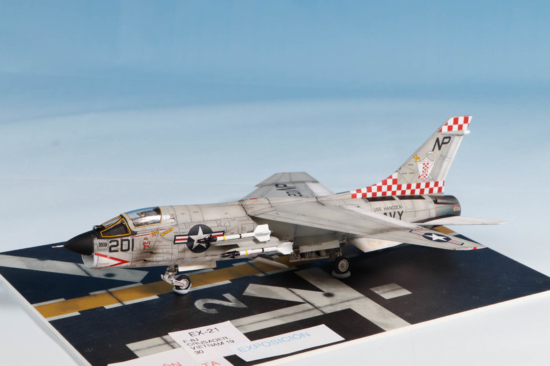 F-8J CRUSADER, VIETNAM 1972.