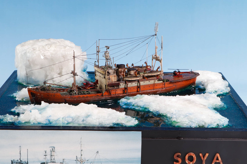 soya ,barco expedicion