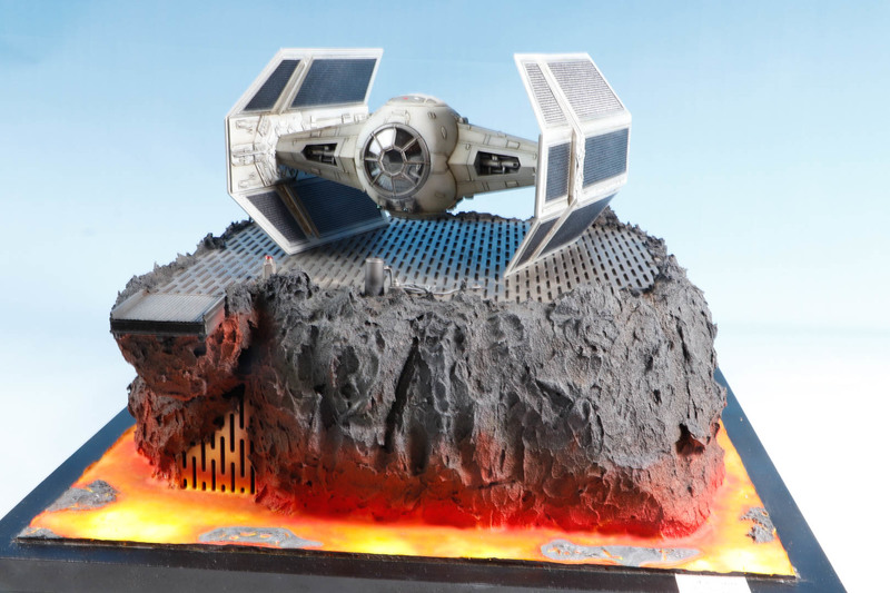 TIE Advanced: Vader en Mustafar