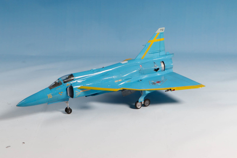 Saab Viggen Blue Peter