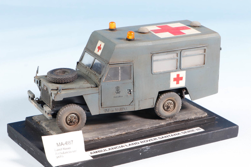 Land Rover Ambulancia serie 3
