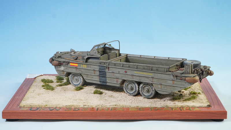 DUKW VEHICULO ANFIBIO. INFANTERIA DE MARINA. ESPAÑA 1968